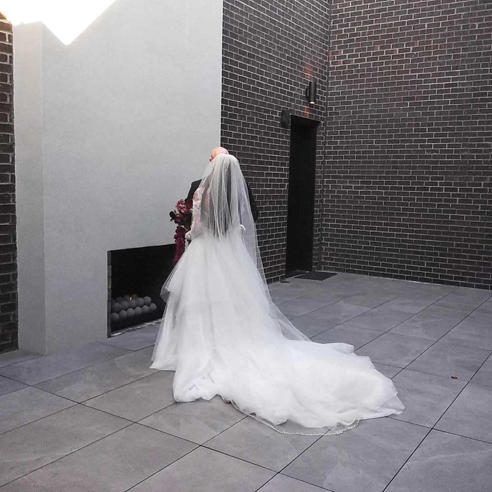 Galia Lahav Mariposa Overskirt - Picture 6 of 11